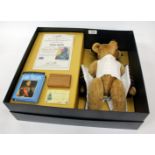 A DEAN'S RAG BOOK COMPANY LTD., LIMITED EDITION NELSON TEDDY BEAR No. 226/500 in presentation box