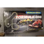 A C1035 FORMULA ONE SCALEXTRIC SET with original box