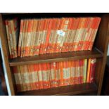 A LARGE QUANTITY OF PENGUIN CLASSIC PAPERBACKS predominantly in orange and white covers