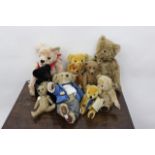 A QUANTITY OF COLLECTORS TEDDY BEARS to include two Deans Rag Book teddy bears