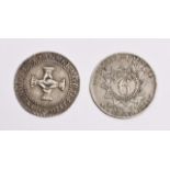 TWO EARLY 19TH CENTURY SIXPENCE TOKENS, one for W Sheppard of Bristol dated 1811 and another for