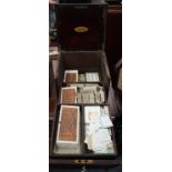 A LARGE COLLECTION OF JOHN PLAYER CIGARETTE CARDS and Wills cigarette card sets all within a J.B.