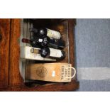 A MAGNUM OF TAYLORS LATE BOTTLED VINTAGE 1982 PORT in a pine box together with a Taylors late