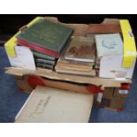 A QUANTITY OF VARIOUS BOOKS some leather bound to include 60 Minutes with Winston Churchill,