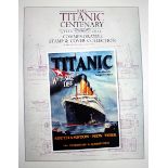 A COLLECTION OF COMMEMORATIVE TITANIC CENTENARY STAMP AND COVER COLLECTION mounted in ring bound