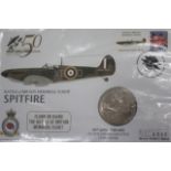 A COLLECTION OF COIN AND STAMP COVERS issued by Westminster commemorating the Royal Air Force in a