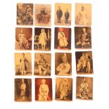 A COLLECTION OF SIXTEEN PHOTOGRAPHIC POSTCARDS of Indian Nobleman by The Rotary Photo Co., 12.5 x