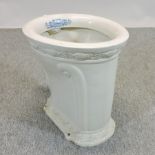 A Victorian 'The Royal' toilet bowl, wit