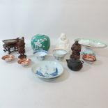 A collection of china, to include a Chin
