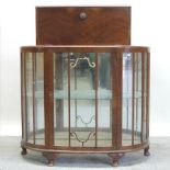 An Art Deco cocktail cabinet, 110cm