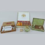 A collection of Cuban cigars, to include