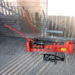 A Clarke Logbuster four log splitter