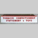A 1960's illuminated plastic Tobacco adv