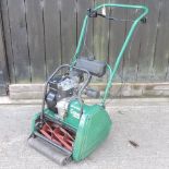 A Cylinder petrol driven lawnmower