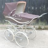 A 1950's Wilson pram, 98cm overall