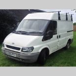 A Ford Transit van, 2005, white, T280 SW