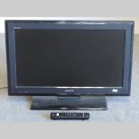 A Sony 26 inch flatscreen television,