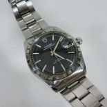 A 1980's Tudor Prince Oyster Date steel cased gentleman's wristwatch,