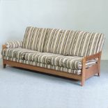 A 1970's reclining three seater sofa,