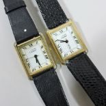 A ladies Must De Cartier wristwatch,