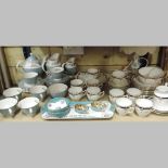 A collection of Royal Doulton and Royal Albert tea wares,