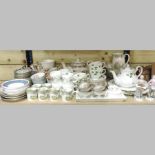 A large collection of china,