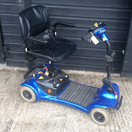 A Sterling mobility scooter