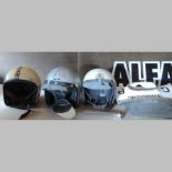 A collection of Lambretta parts,