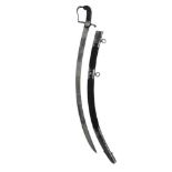 1796 Pattern Light Cavalry / Infantry Officer’s Sword 30 inch single edged curved blade.  German