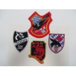 Quantity of German Squadron and Unit Patches Emboidered examples include 321 ... 322 Flying Monsters