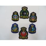 Large Quantity of Dutch Squadron and Unit Patches Emboidered examples include 10 ... 30 ... 40 ...