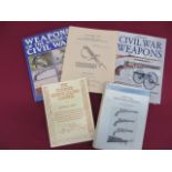 Selection of American Civil War Weapons Books consisting United States Martial Pistols and Revolvers