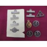 Small Selection of Imperial Service Bars and Services Rendered Badges consisting 5 x KC white