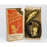 A very rare Victory Canary Songster Victory Sparkler Specialty Co, USA, c.1920, A popular tool for