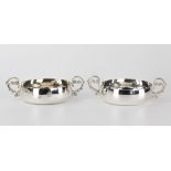 A matched pair of 18th century style Jersey christening cups, Argyll Silver, Birmingham 1992 and