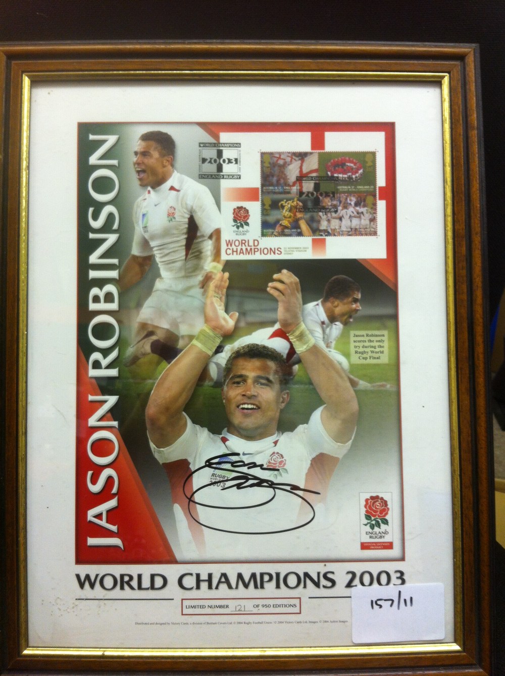 JASON ROBINSON - Rugby World Champions f