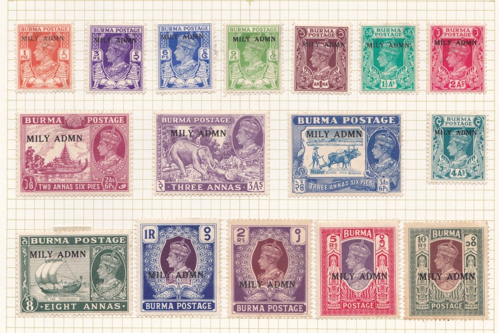 STAMPS : Commonwealth collection in albu