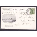 1912 advertising postcard for Royal Mail
