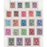 AUSTRIA STAMPS : 1945-1985 fine used collection in Davo hingeless album. Inc a few Allied Occupation