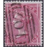 STAMPS : 1855 4d deep bright carmine. Ve