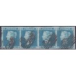 STAMPS : 1841 2d pale blue, SG 13,  a fi