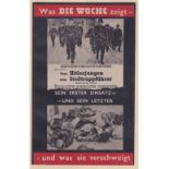 WWII PROPAGANDA, British leaflet dropped