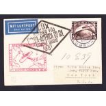 AIRMAIL : GERMANY, cover flown by Dornie