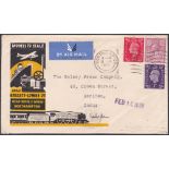 1939 Airmail cover from Northampton to U