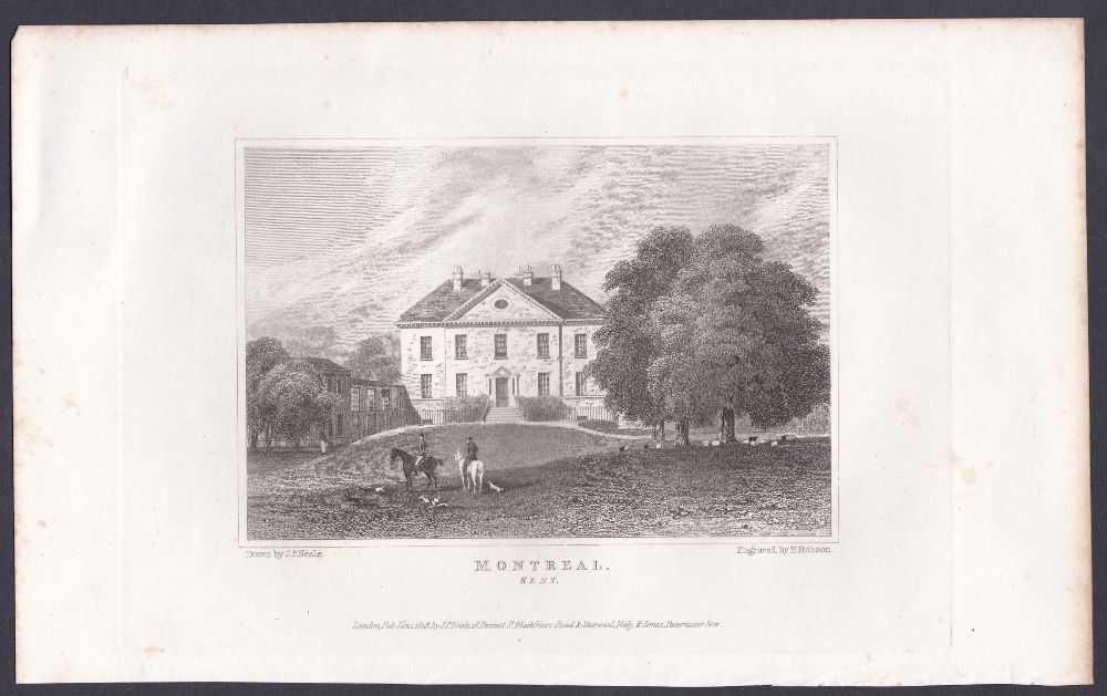 Engravings of stately homes in and aroun - Image 4 of 4