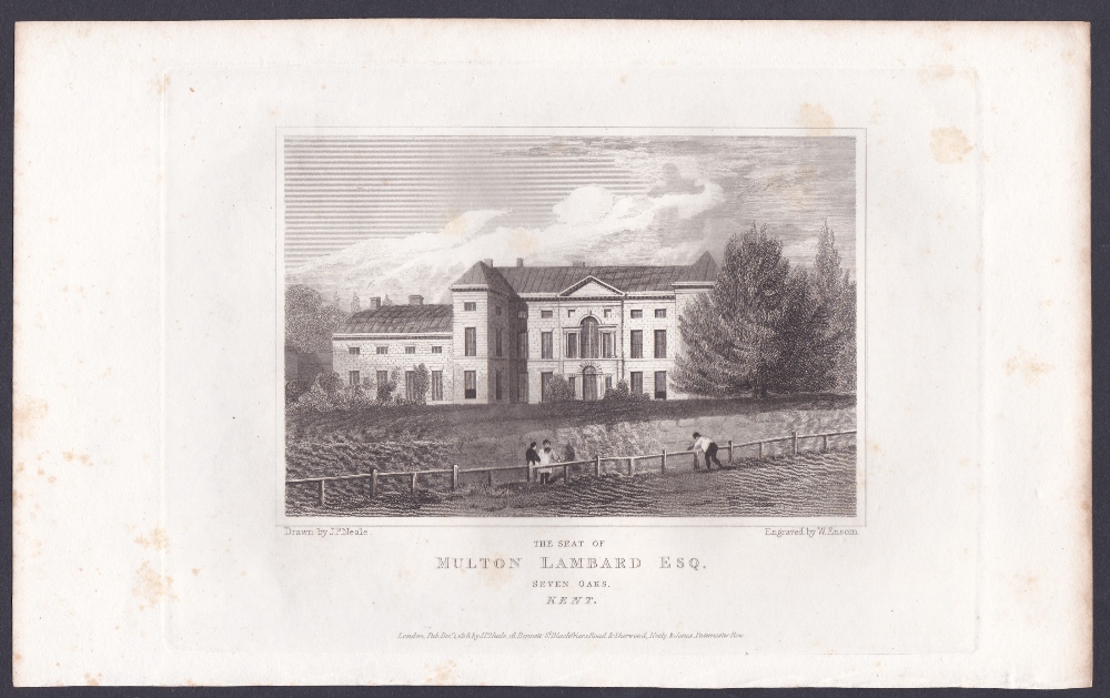Engravings of stately homes in and aroun - Image 3 of 4