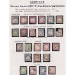 STAMPS : 1871 - 1955 Germany collection