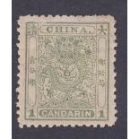CHINA STAMPS : 1888 Small Dragon, 1ca br