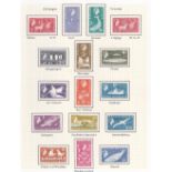 FALKLANDS STAMPS : South Georgia, 1963 set to £1 lightly M/M (excludes 1969 £1 grey-black), SG 1-15.