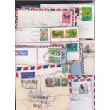 POSTAL HISTORY : PAPUA NEW GUINEA, selection of 30 covers, mostly modern with some useful registered